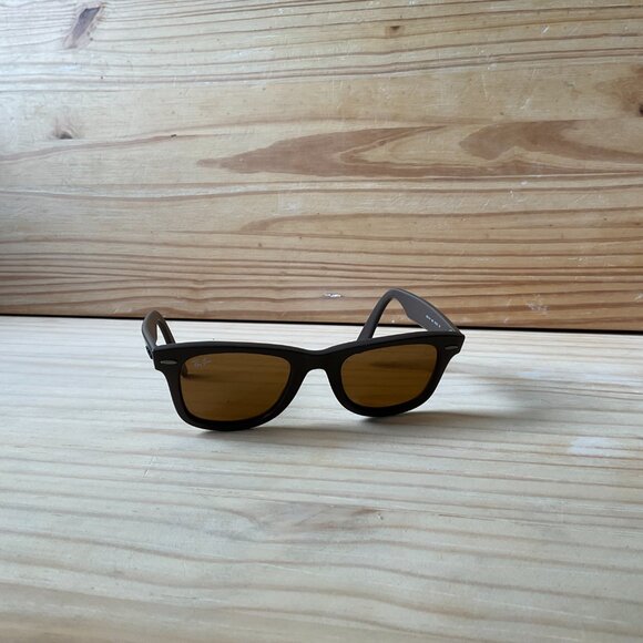 RAY-BAN Dark Brown Sunglasses - Picture 6 of 6